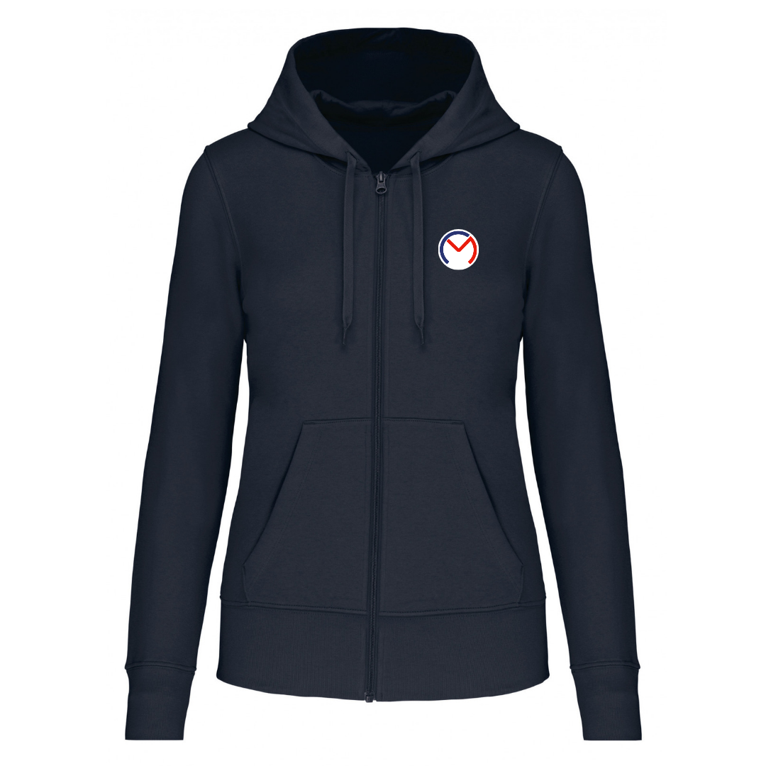 SWEAT ZIPPE M.C NAVY / FRANCE