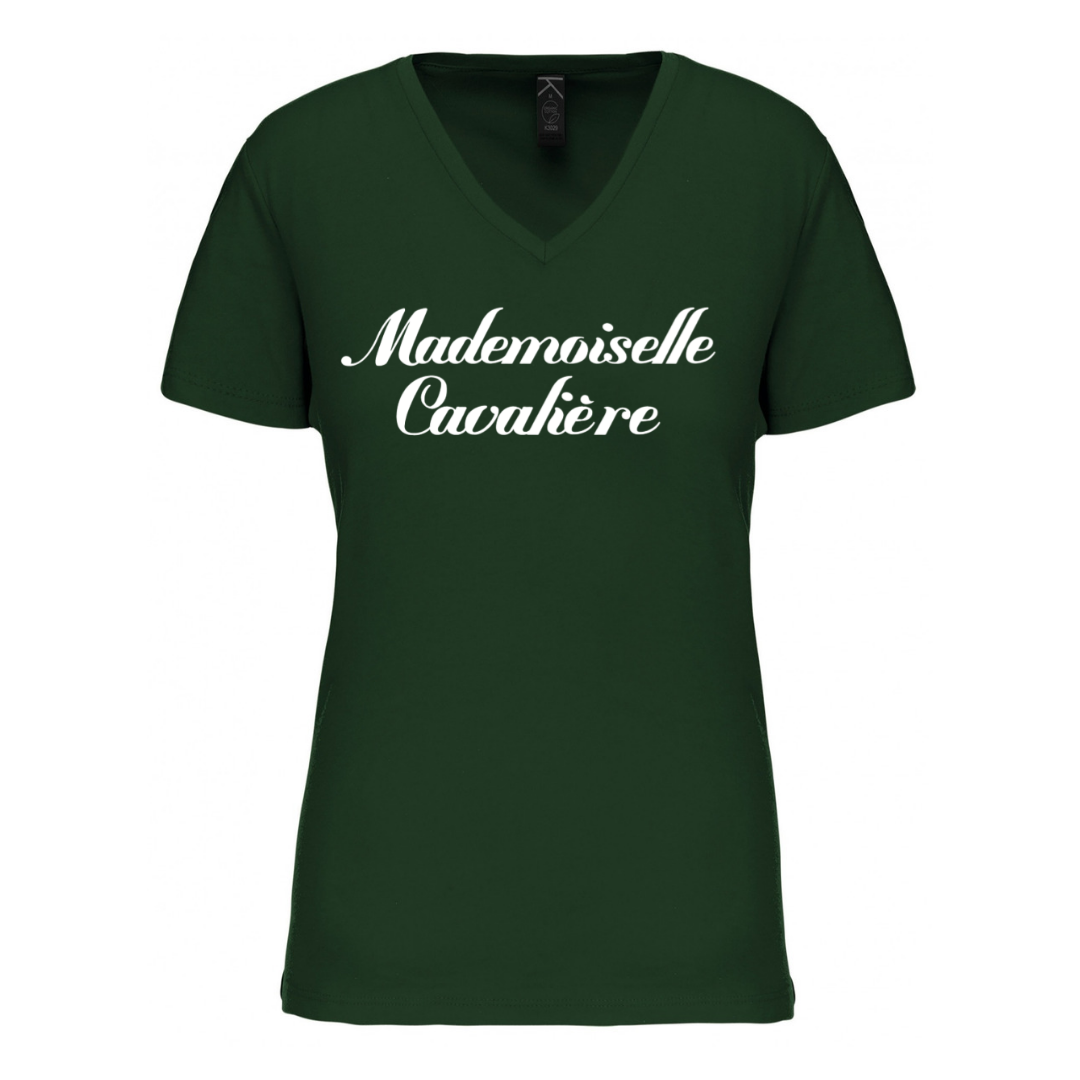 T-SHIRT M.C FOREST GREEN / LOGO AU CHOIX