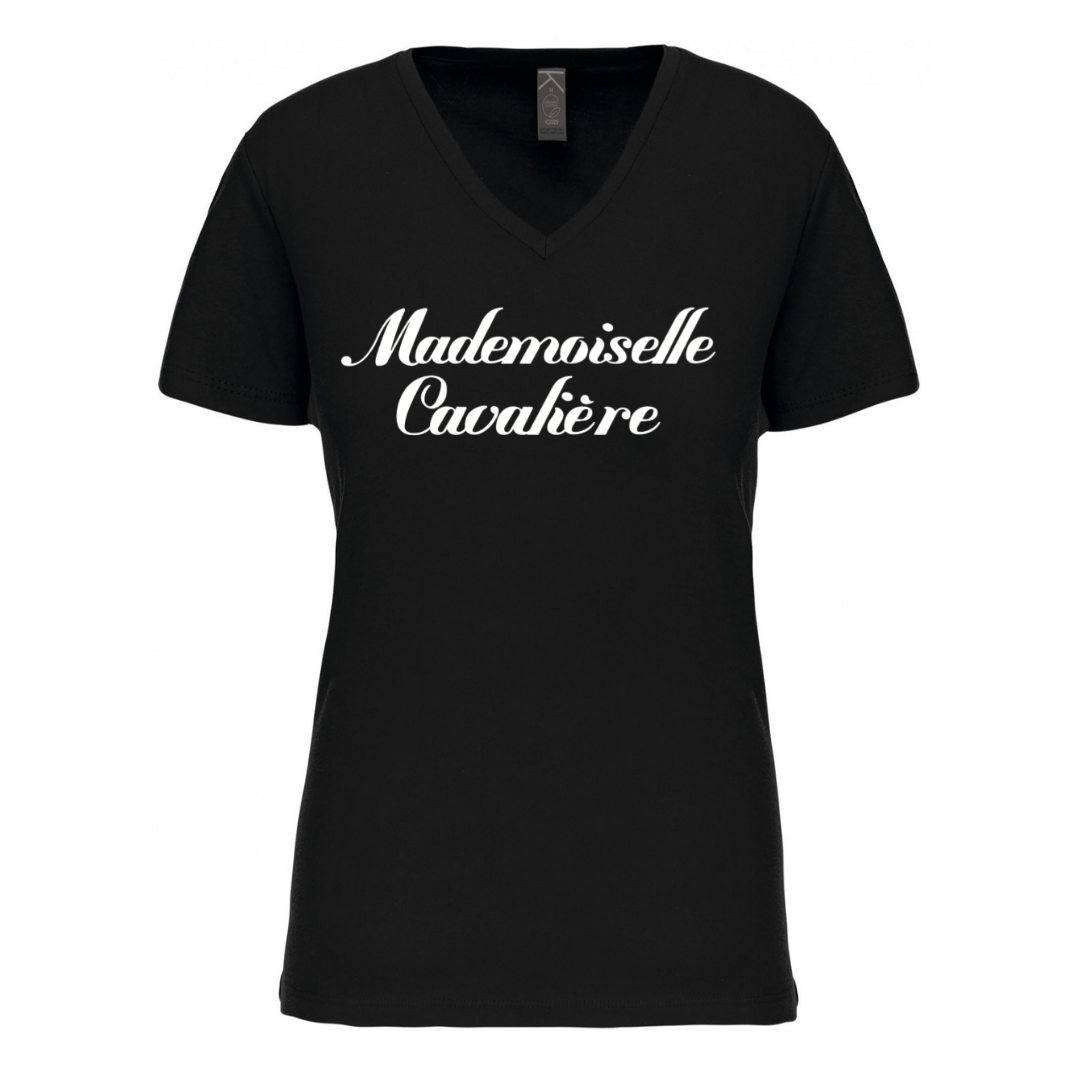 T-SHIRT M.C NOIR / LOGO AU CHOIX