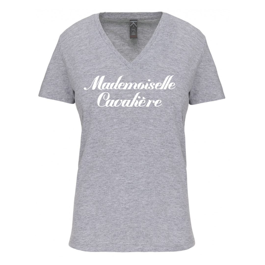 T-SHIRT M.C OXFORD GREY / LOGO AU CHOIX