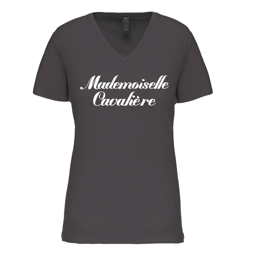 T-SHIRT M.C GRIS FONCE / LOGO AU CHOIX