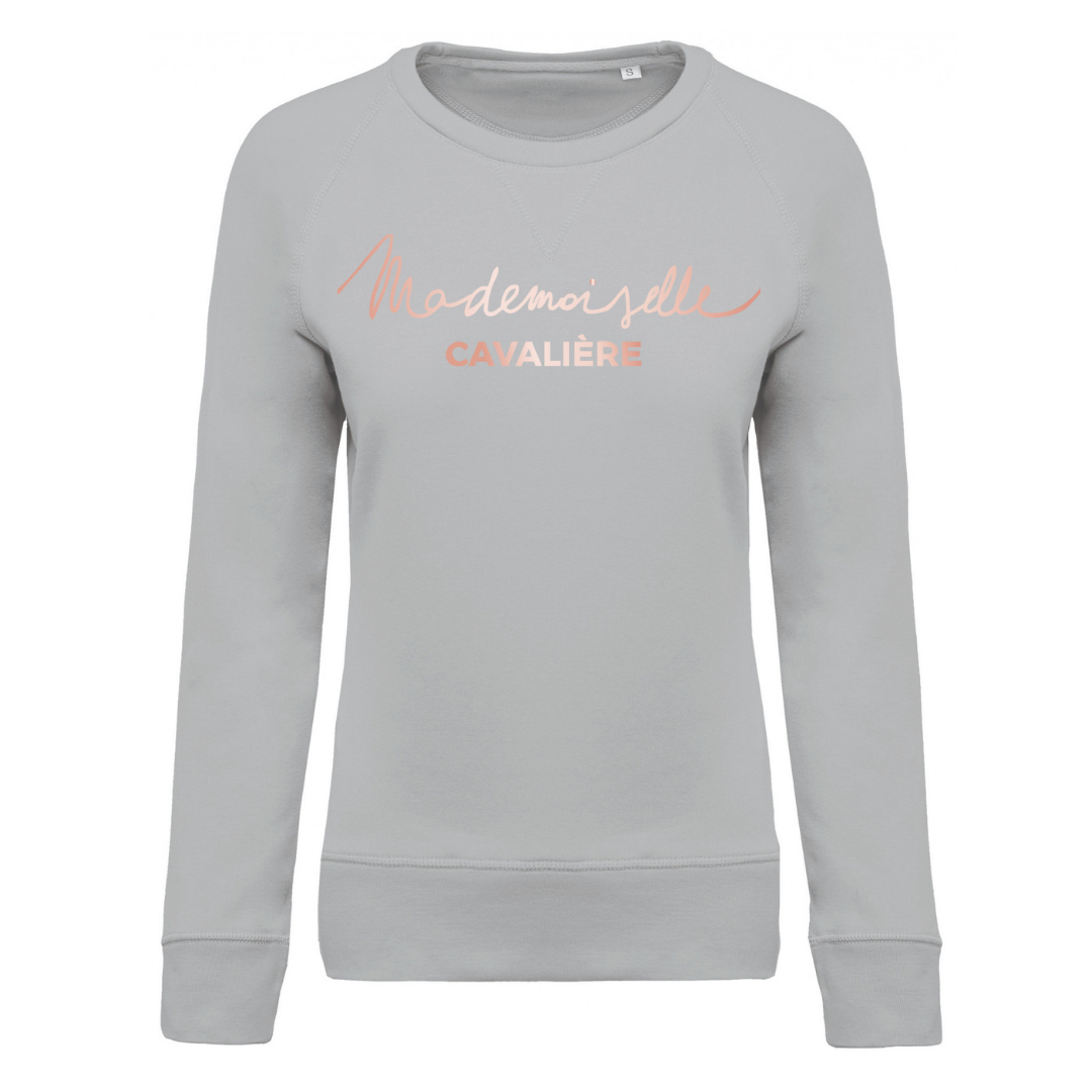 SWEATSHIRT MC SNOW GRAY / LOGO OF YOUR CHOICE