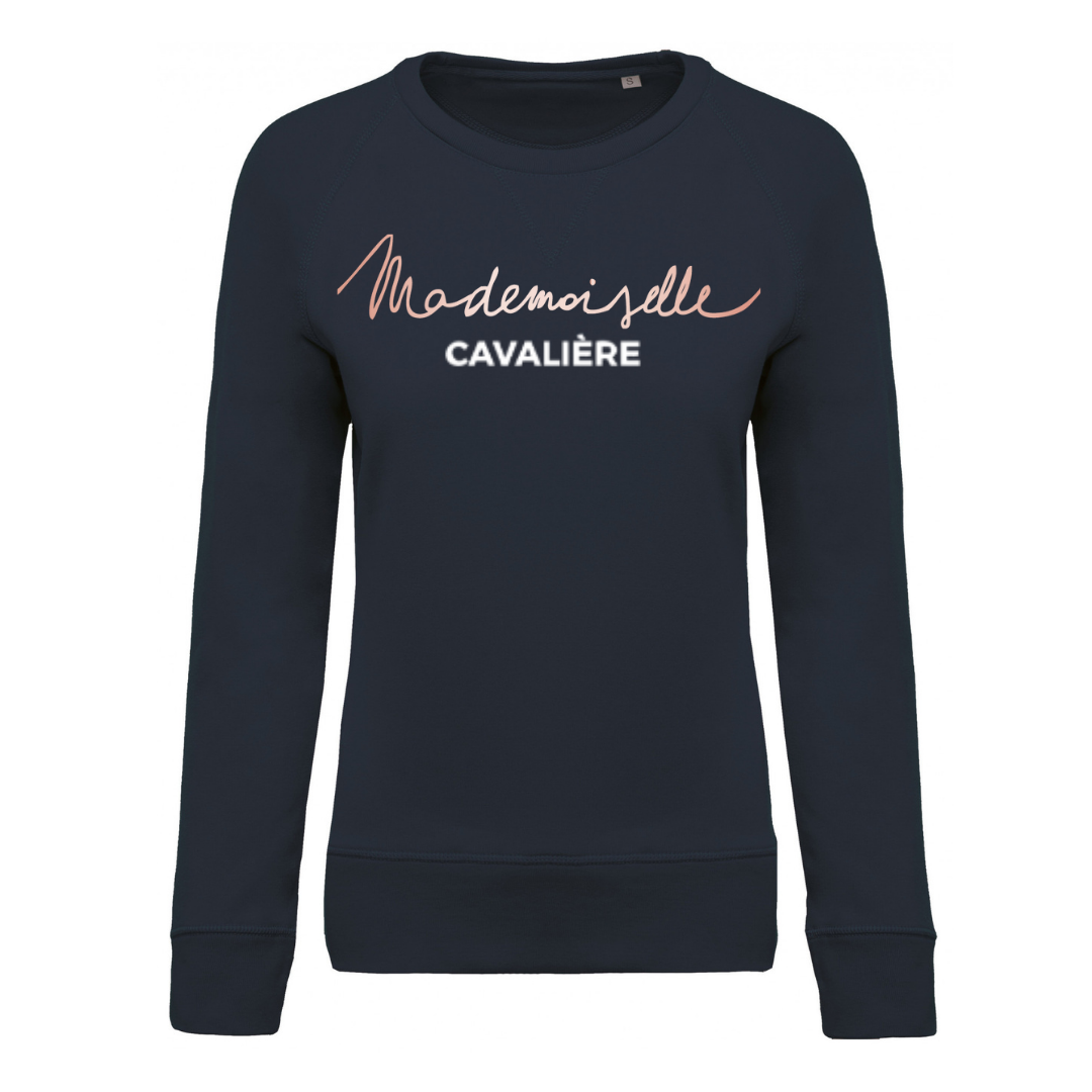MC NAVY SWEATSHIRT / LOGO OF YOUR CHOICE