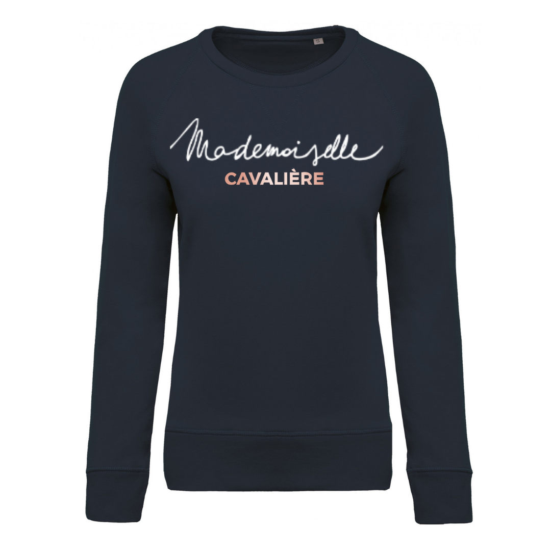 MC NAVY SWEATSHIRT / LOGO OF YOUR CHOICE