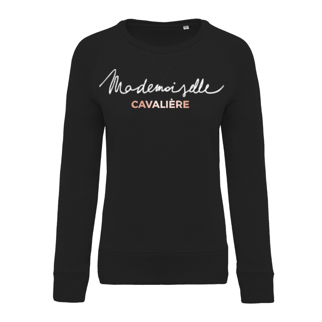BLACK MC SWEATSHIRT / LOGO OF YOUR CHOICE