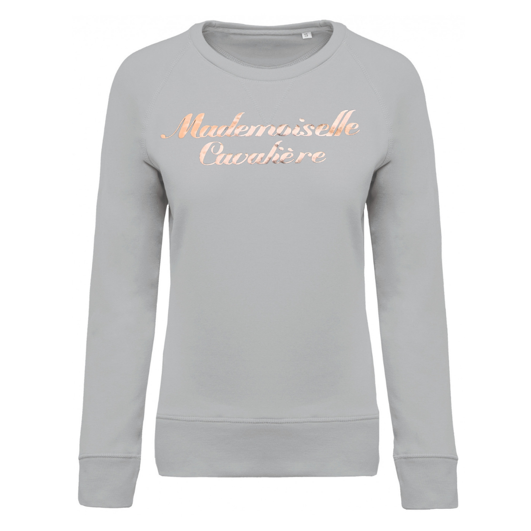 SWEATSHIRT MC SNOW GRAY / LOGO OF YOUR CHOICE
