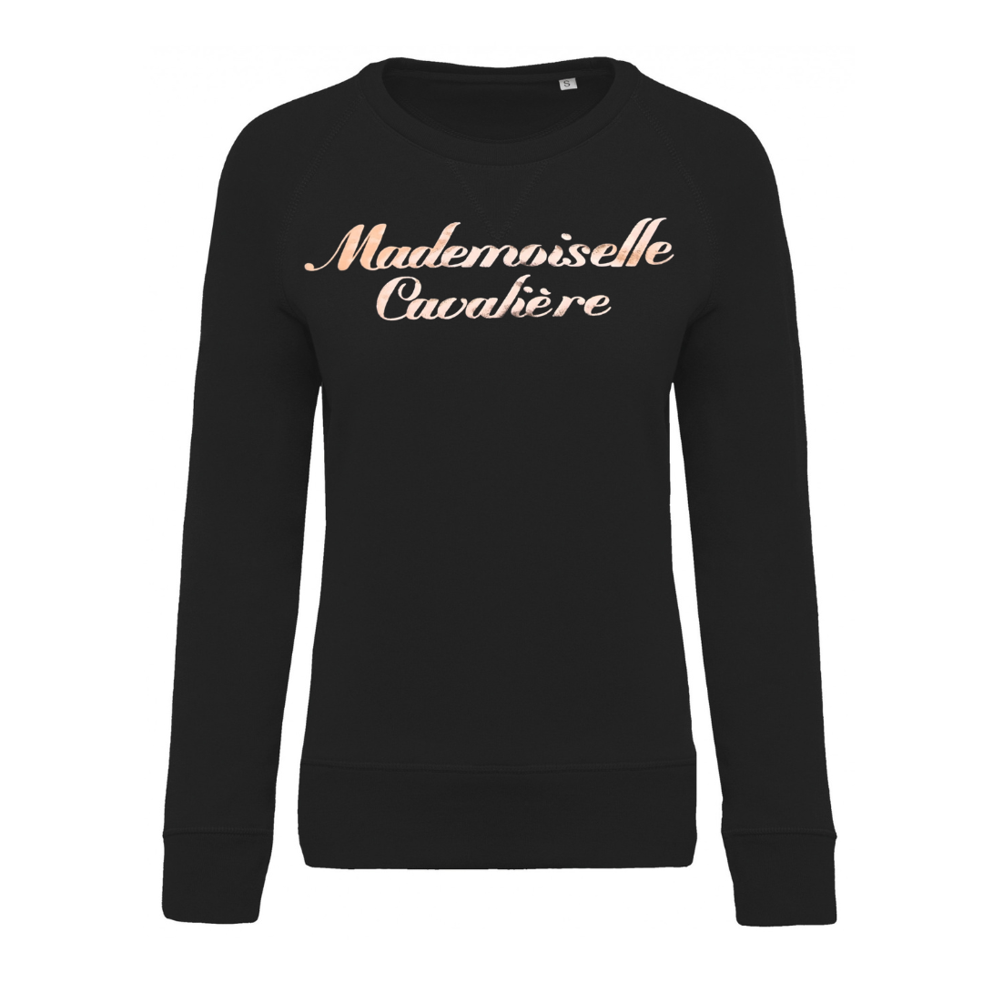 BLACK MC SWEATSHIRT / LOGO OF YOUR CHOICE