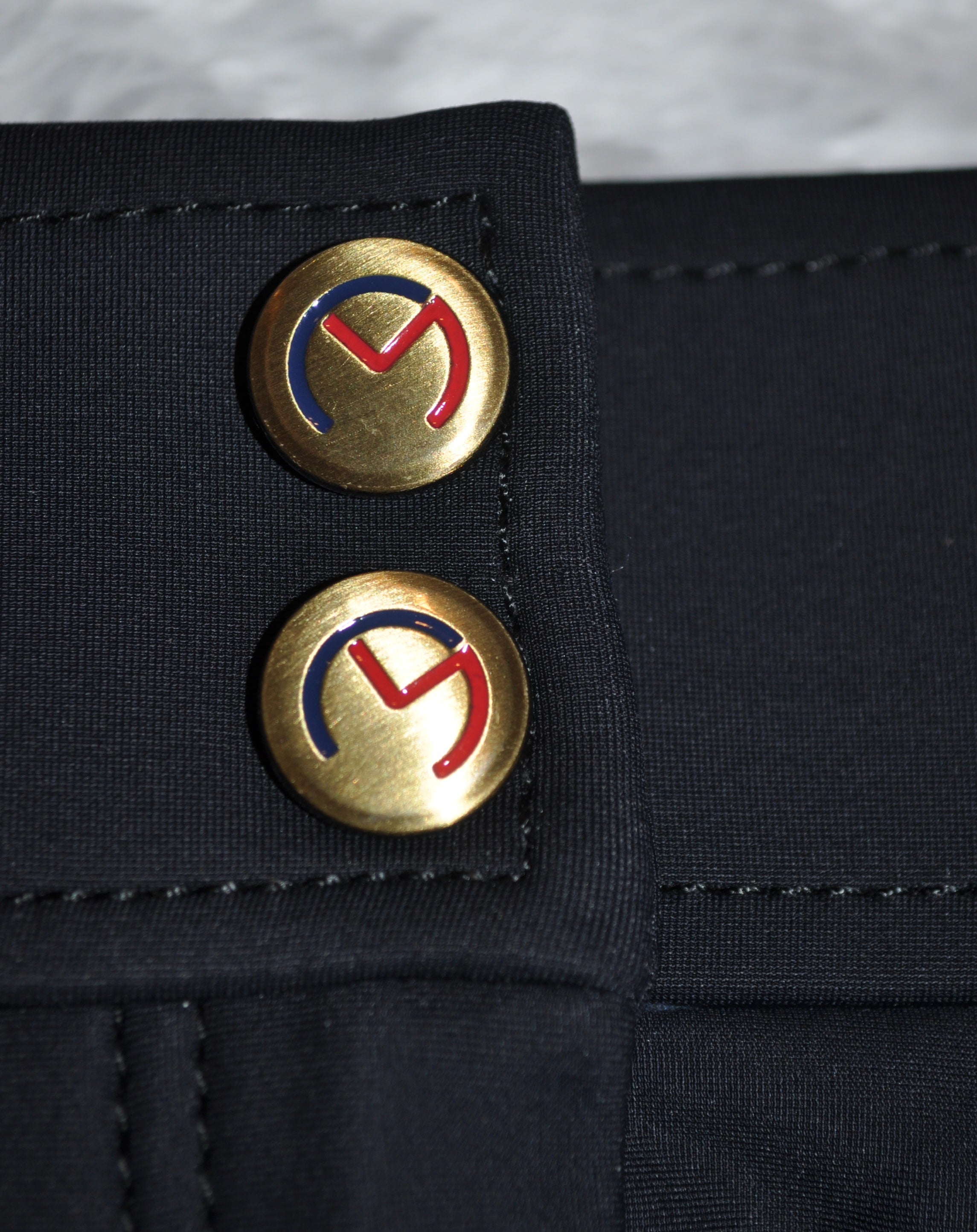PANTALON FILLE Navy/Gold SO CHIC