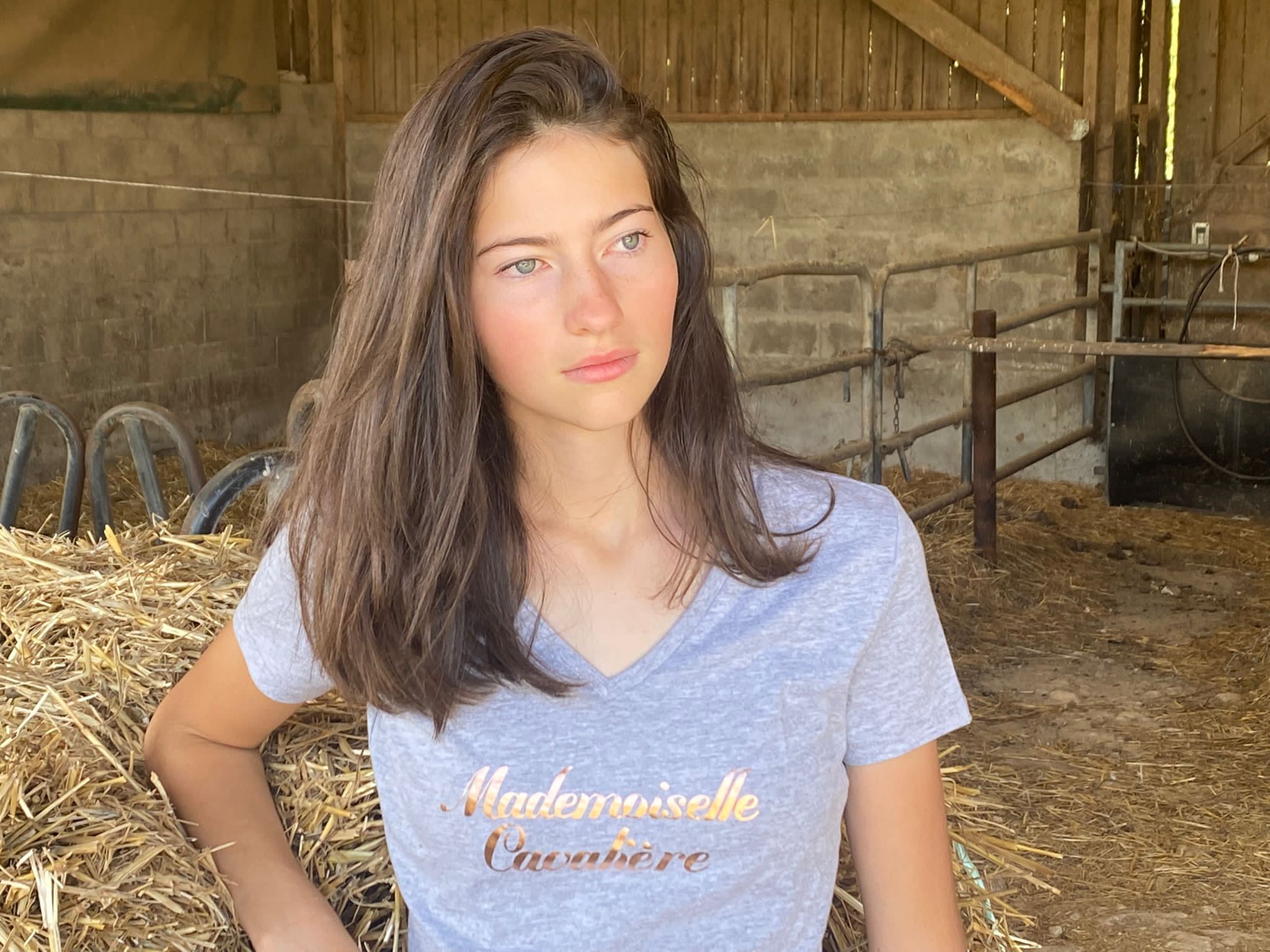 T-SHIRT M.C OXFORD GREY / LOGO AU CHOIX
