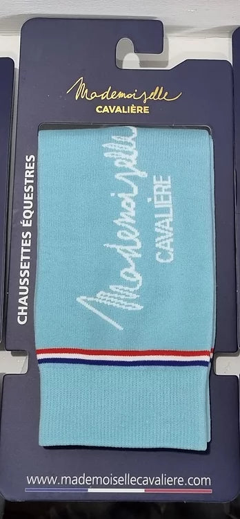 CHAUSSETTES M.C PRINTEMPS/ETE BLEU LAGON