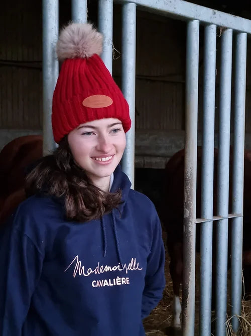 BONNET MADEMOISELLE BURGUNDY