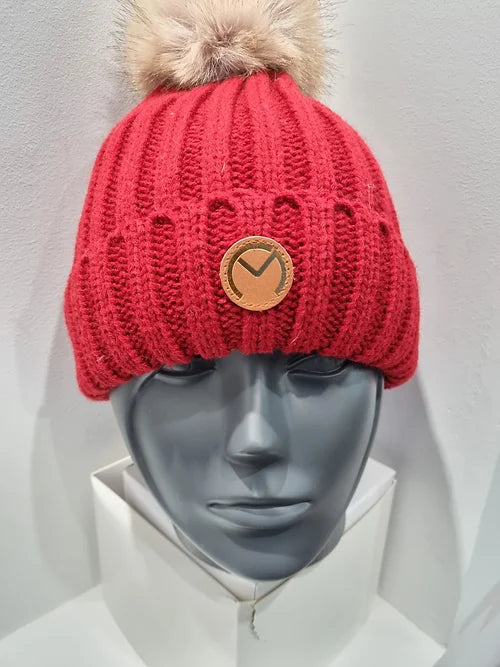 BONNET MADEMOISELLE BURGUNDY/GOLD