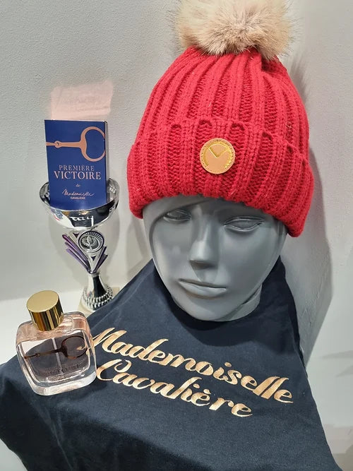 MADEMOISELLE BONNET BURGUNDY/GOLD
