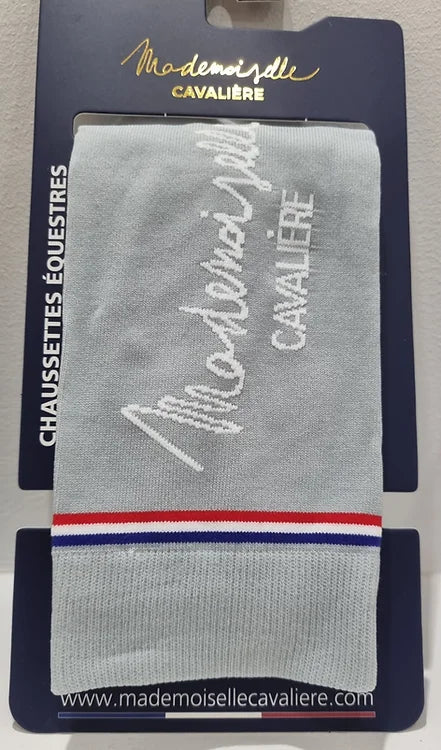 CHAUSSETTES M.C PRINTEMPS/ETE LIGHT GREY/WHITE