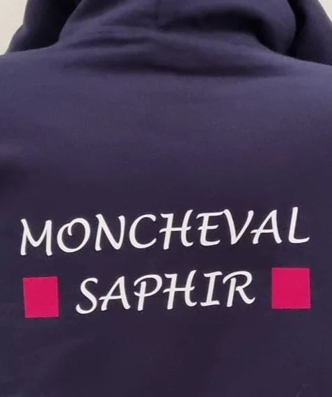 SWEAT PERSO CAPUCHE NAVY M.C