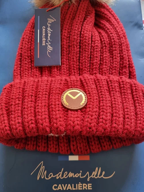 MADEMOISELLE BONNET BURGUNDY/GOLD