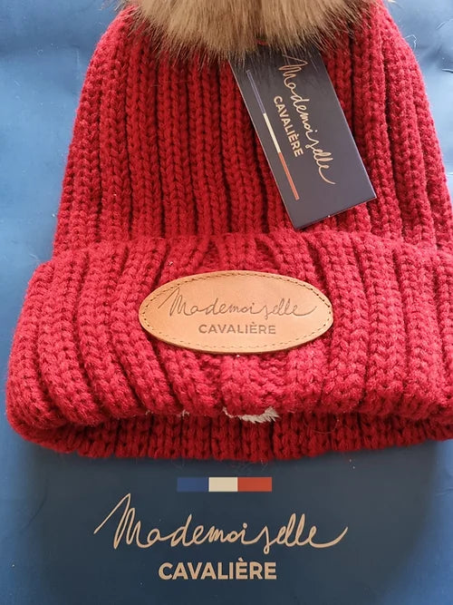 BONNET MADEMOISELLE BURGUNDY