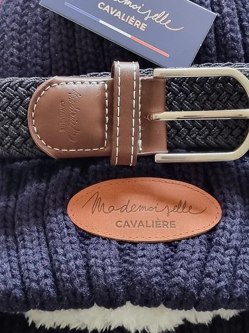 DUO BONNET/CEINTURE MADEMOISELLE NAVY