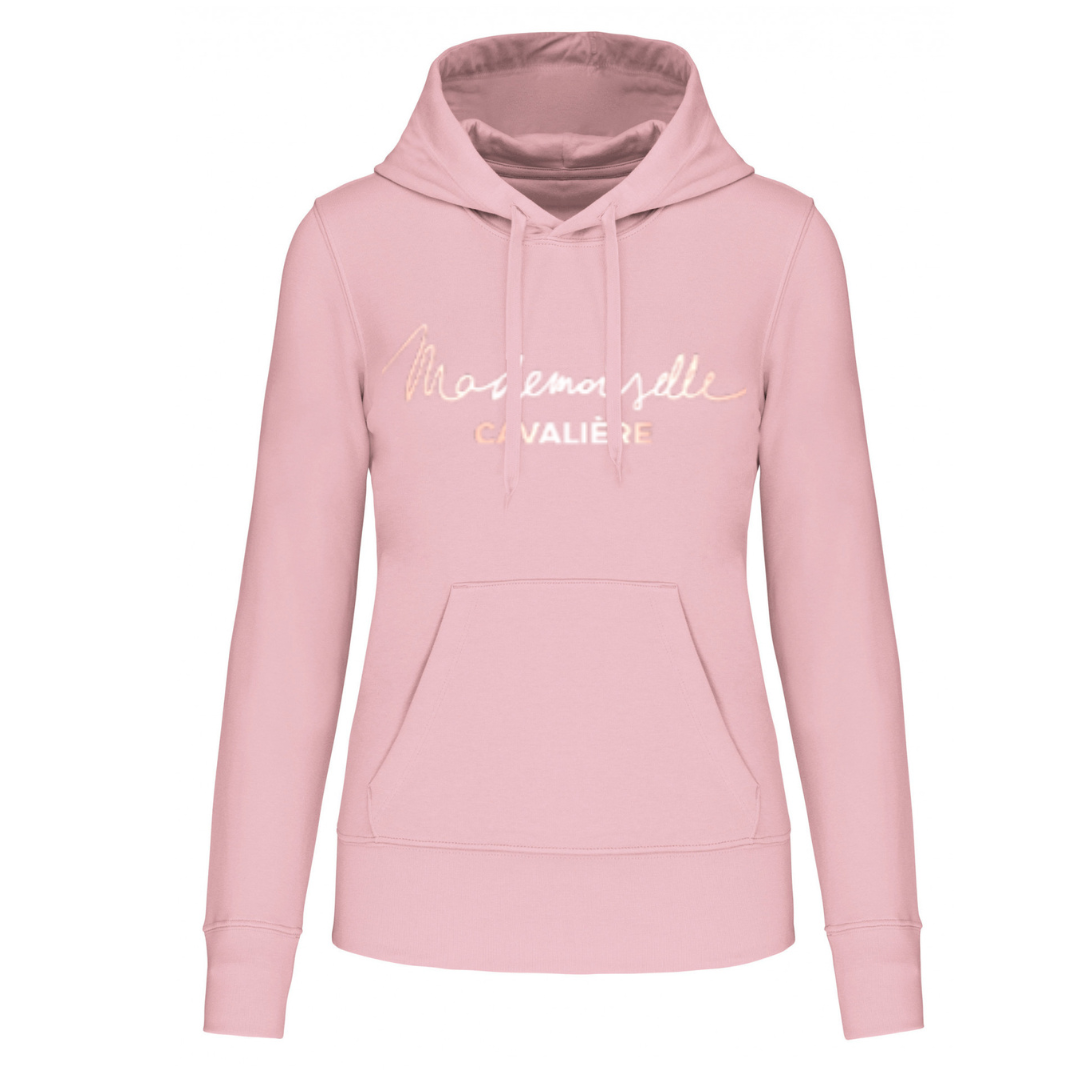 SWEAT CAPUCHE M.C PINK / Logo au choix