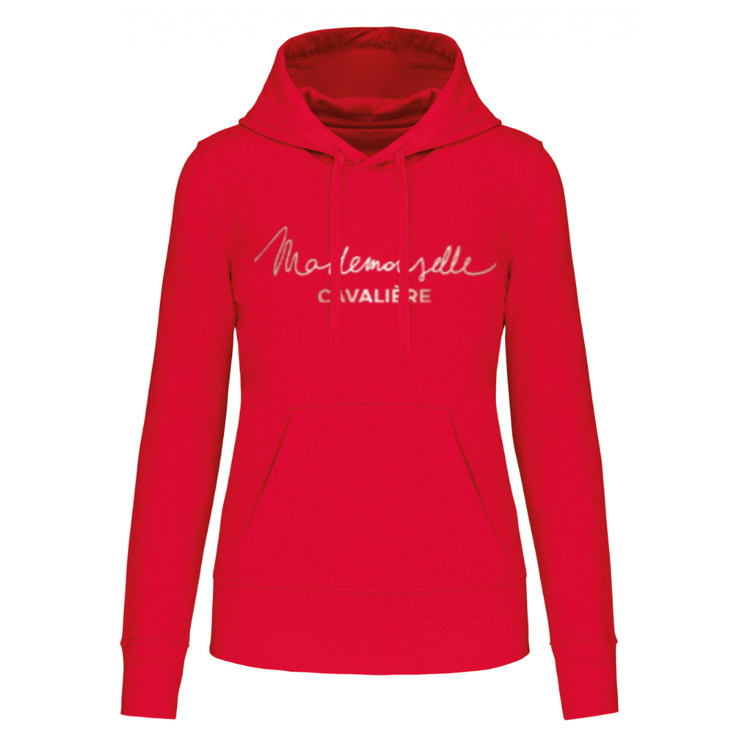 SWEAT CAPUCHE M.C ROUGE / Logo au choix