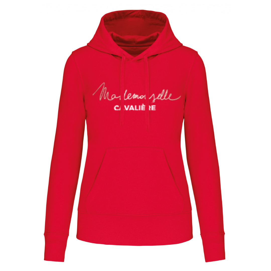 SWEAT CAPUCHE M.C ROUGE / Logo au choix