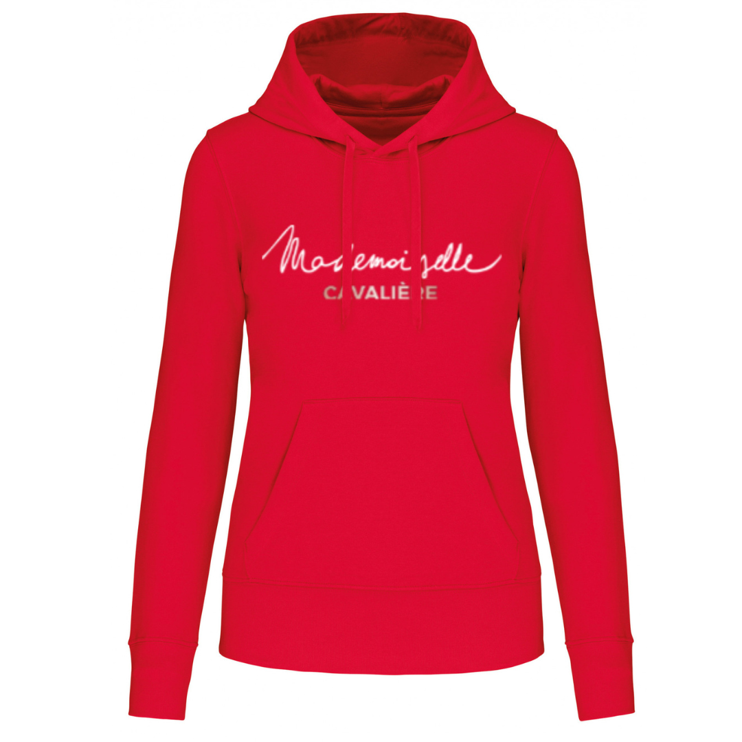 SWEAT CAPUCHE M.C ROUGE / Logo au choix