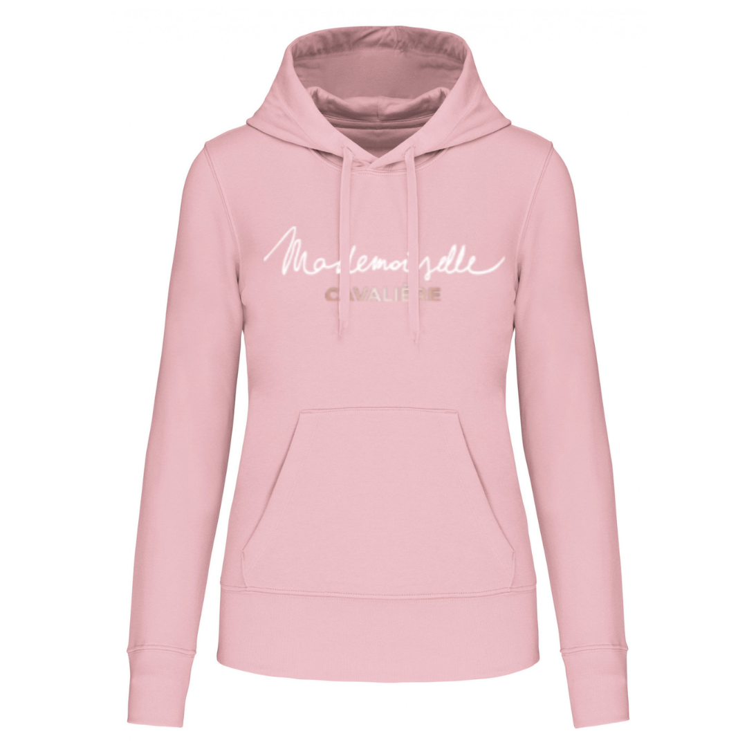 SWEAT CAPUCHE M.C PINK / Logo au choix