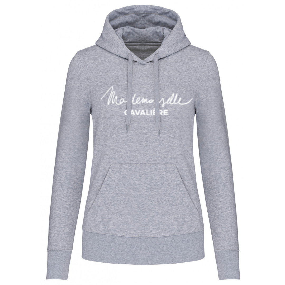 SWEAT CAPUCHE M.C GREY / Logo au choix
