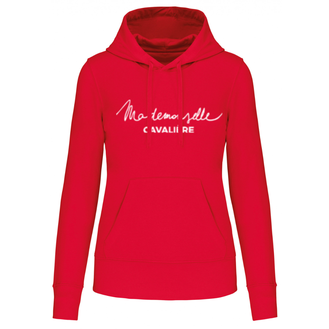 SWEAT CAPUCHE M.C ROUGE / Logo au choix