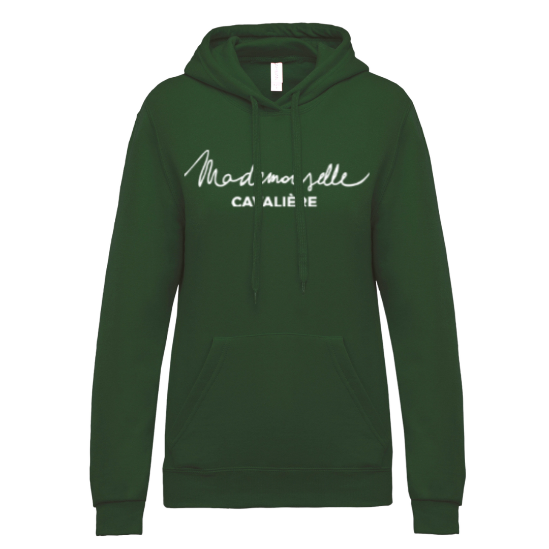 SWEAT CAPUCHE M.C GREEN FOREST / Logo au choix