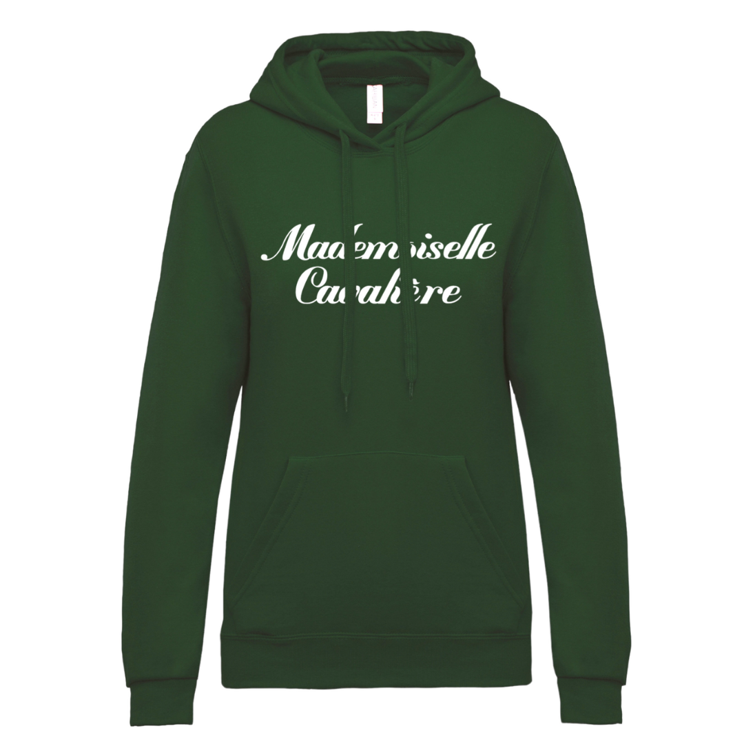SWEAT CAPUCHE M.C GREEN FOREST / Logo au choix