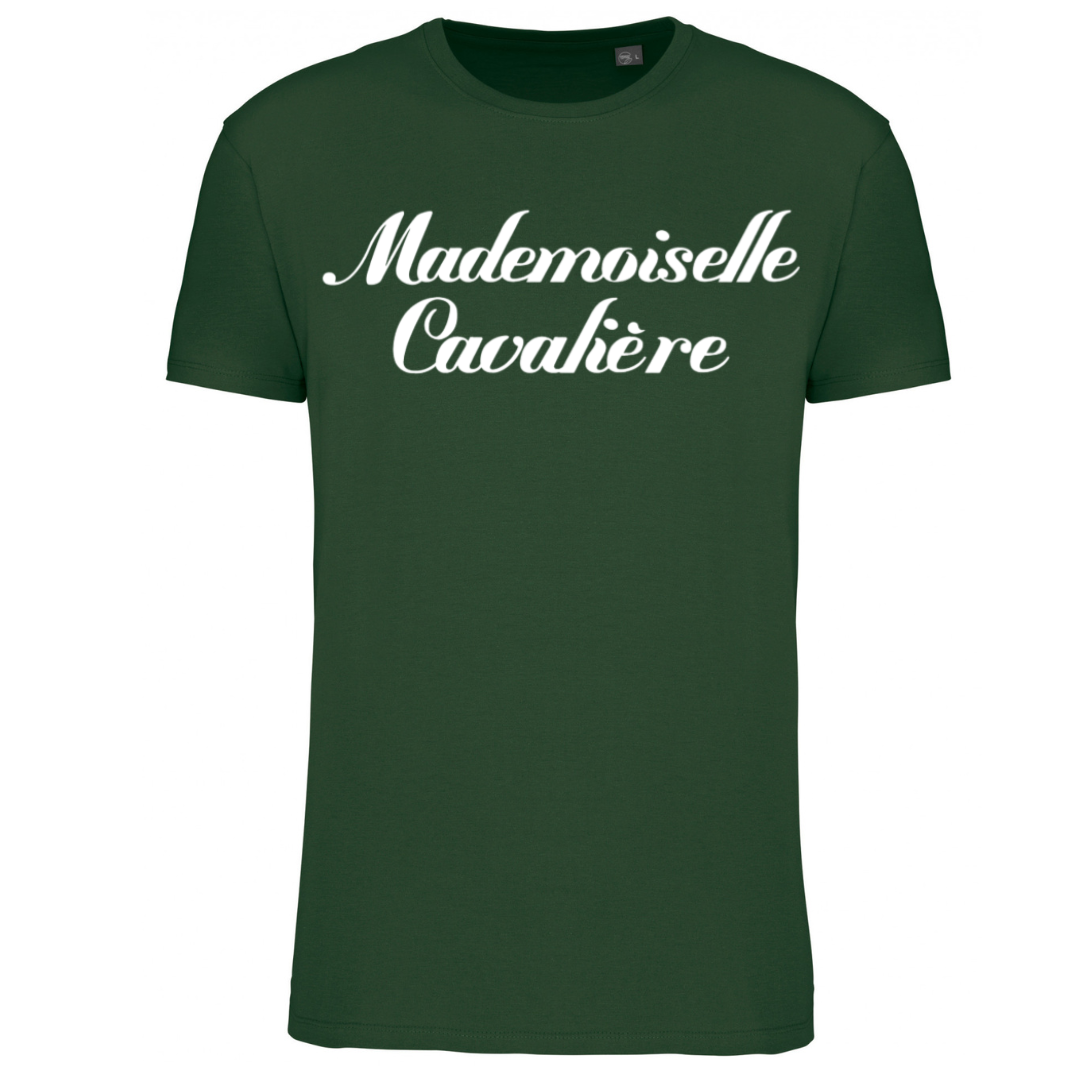 T-SHIRT FILLE GREEN FOREST/ LOGO AU GHOIX