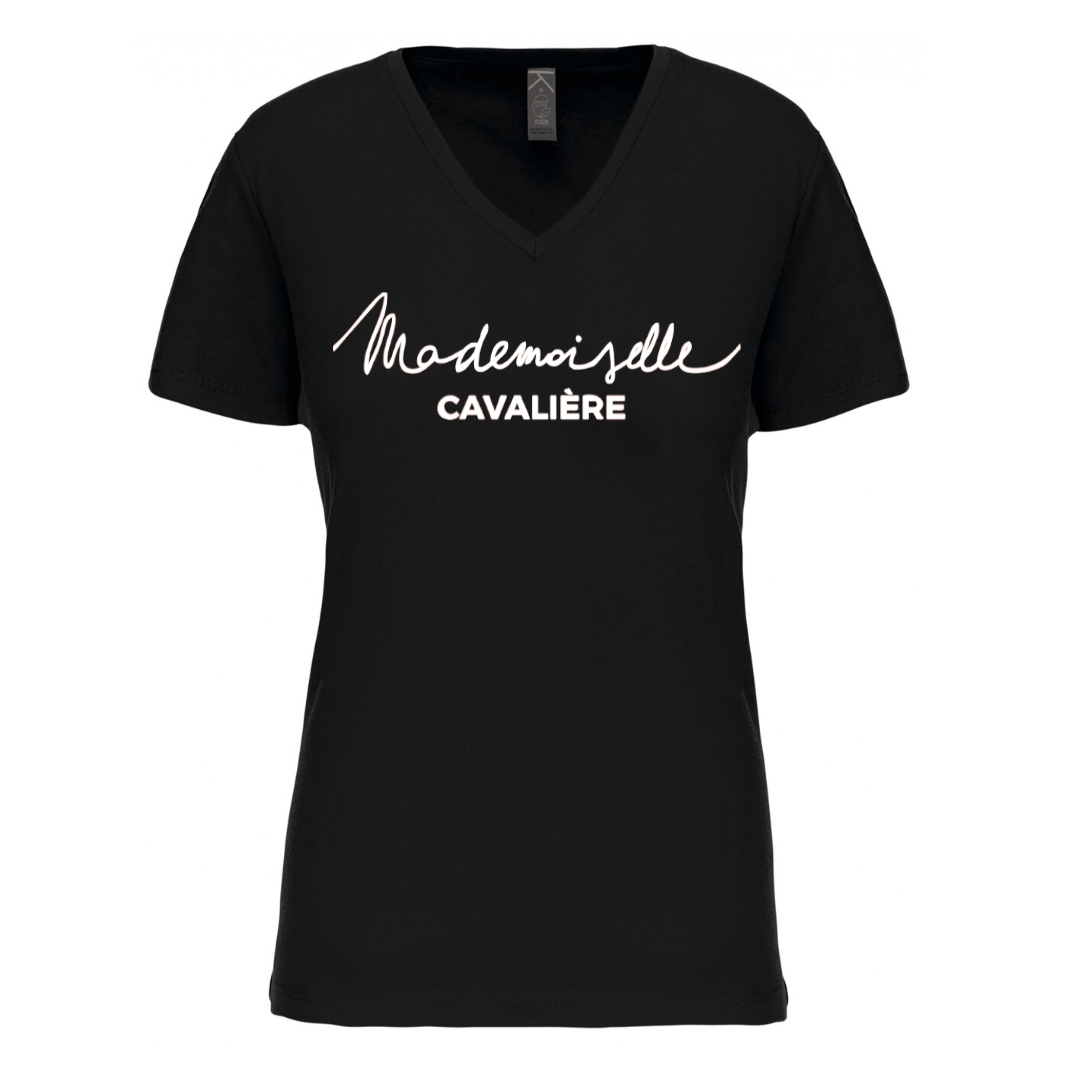 T-SHIRT M.C NOIR / LOGO AU CHOIX