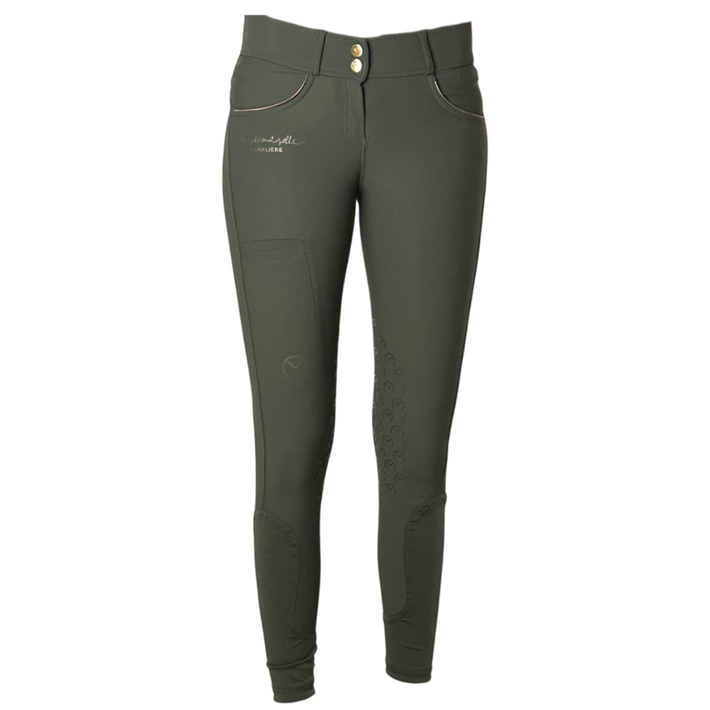 PANTALON FILLE "So Chic" GREEN FOREST