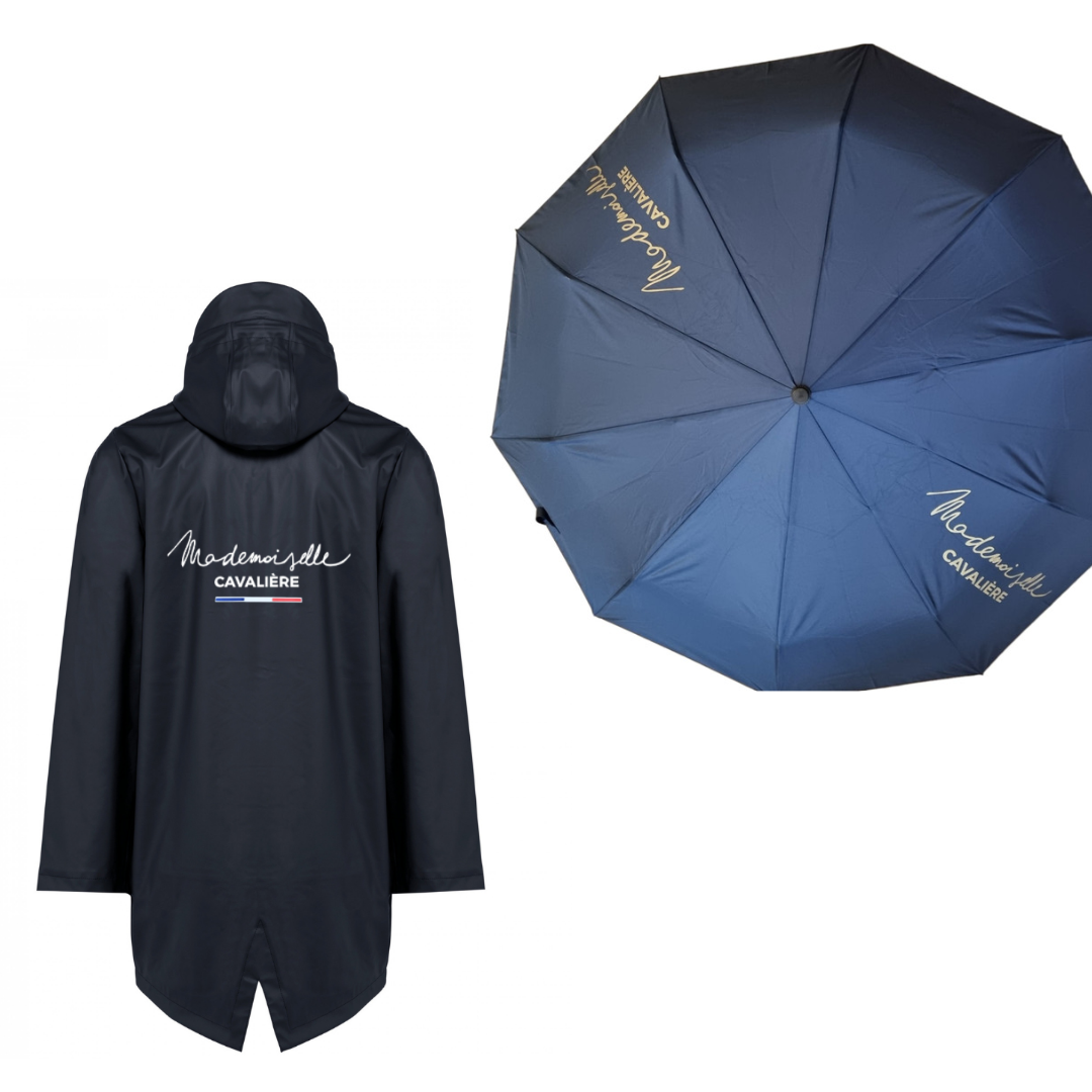 PACK STORM Ciré et Parapluie MADEMOISELLE CAVALIERE