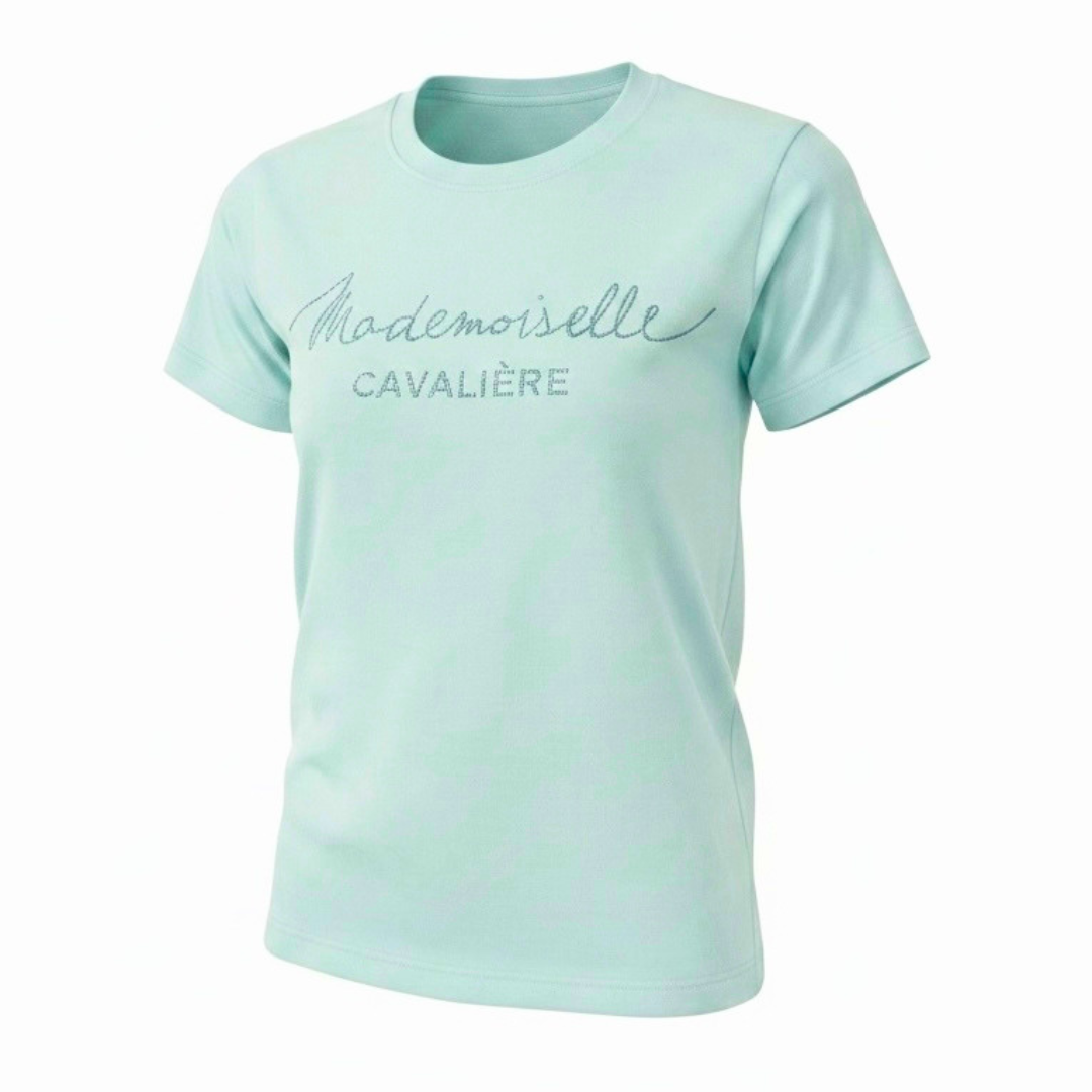 T-SHIRT MC MINT STRASS