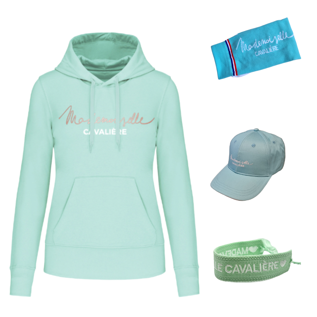 Pack MINT Sweat Capuche, Casquette, Bracelet & Chaussettes M.C