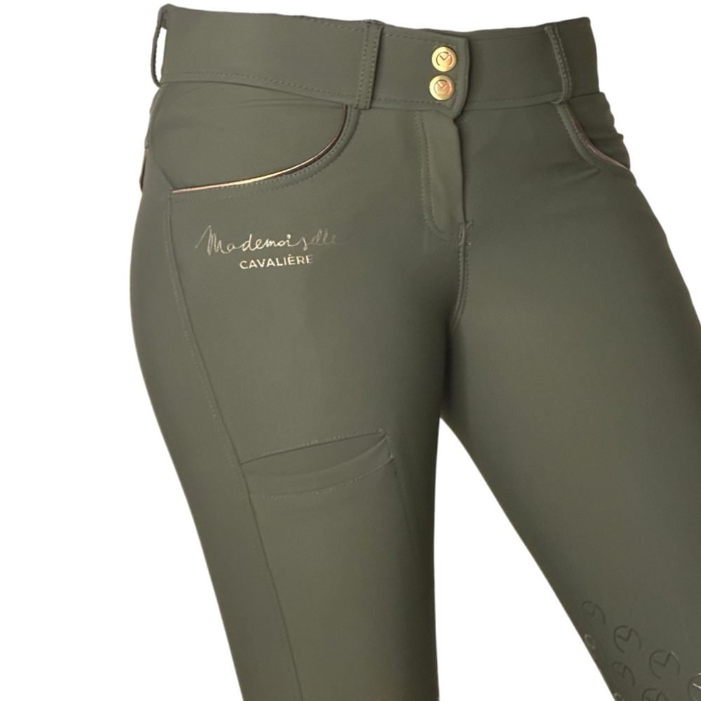 PANTALON FILLE "So Chic" GREEN FOREST