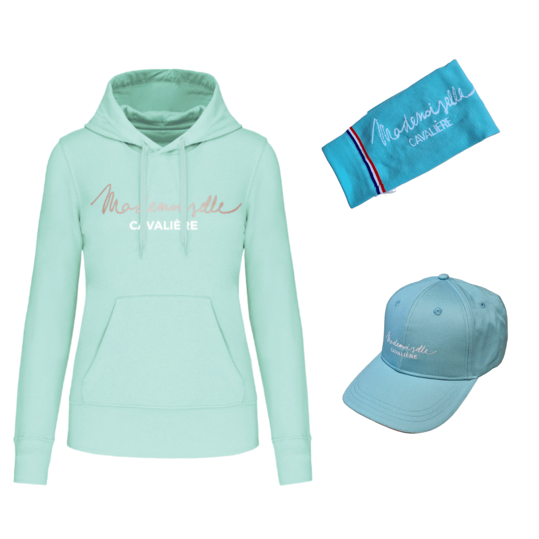 Pack MINT Sweat Capuche, Casquette & Chaussettes M.C