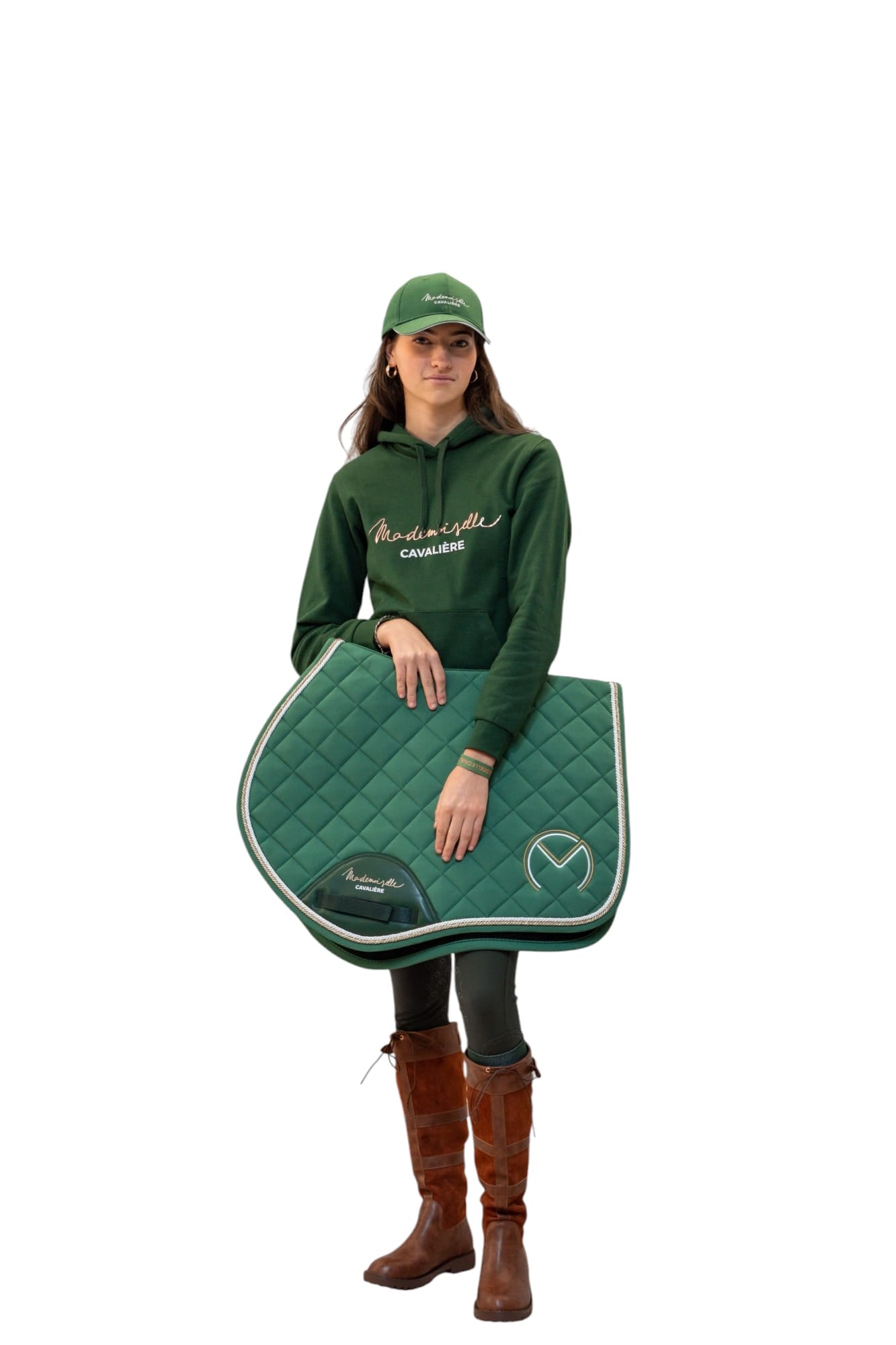 Pack Tapis M.C Green Forest & Casquette & Bracelet