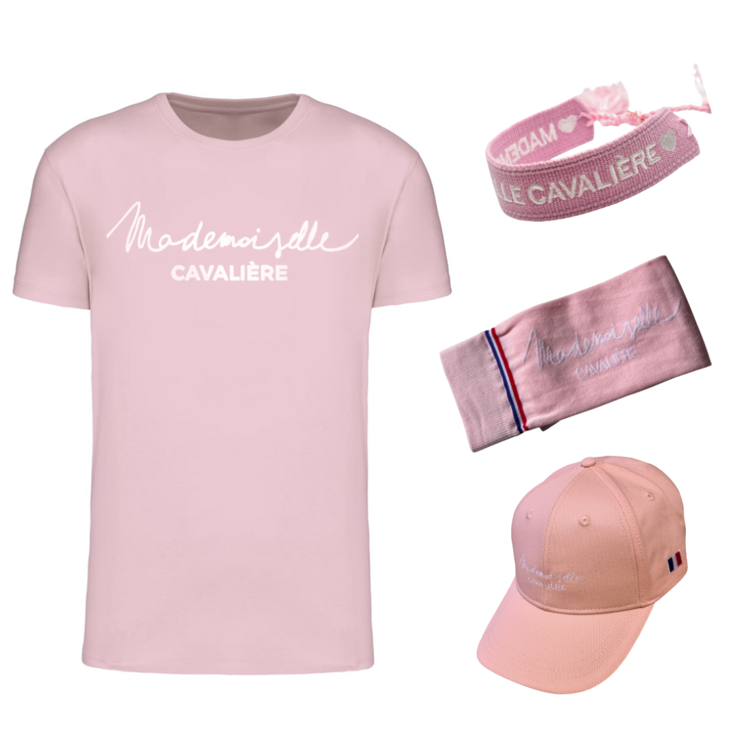 PACK T-SHIRT ENFANT PALE PINK