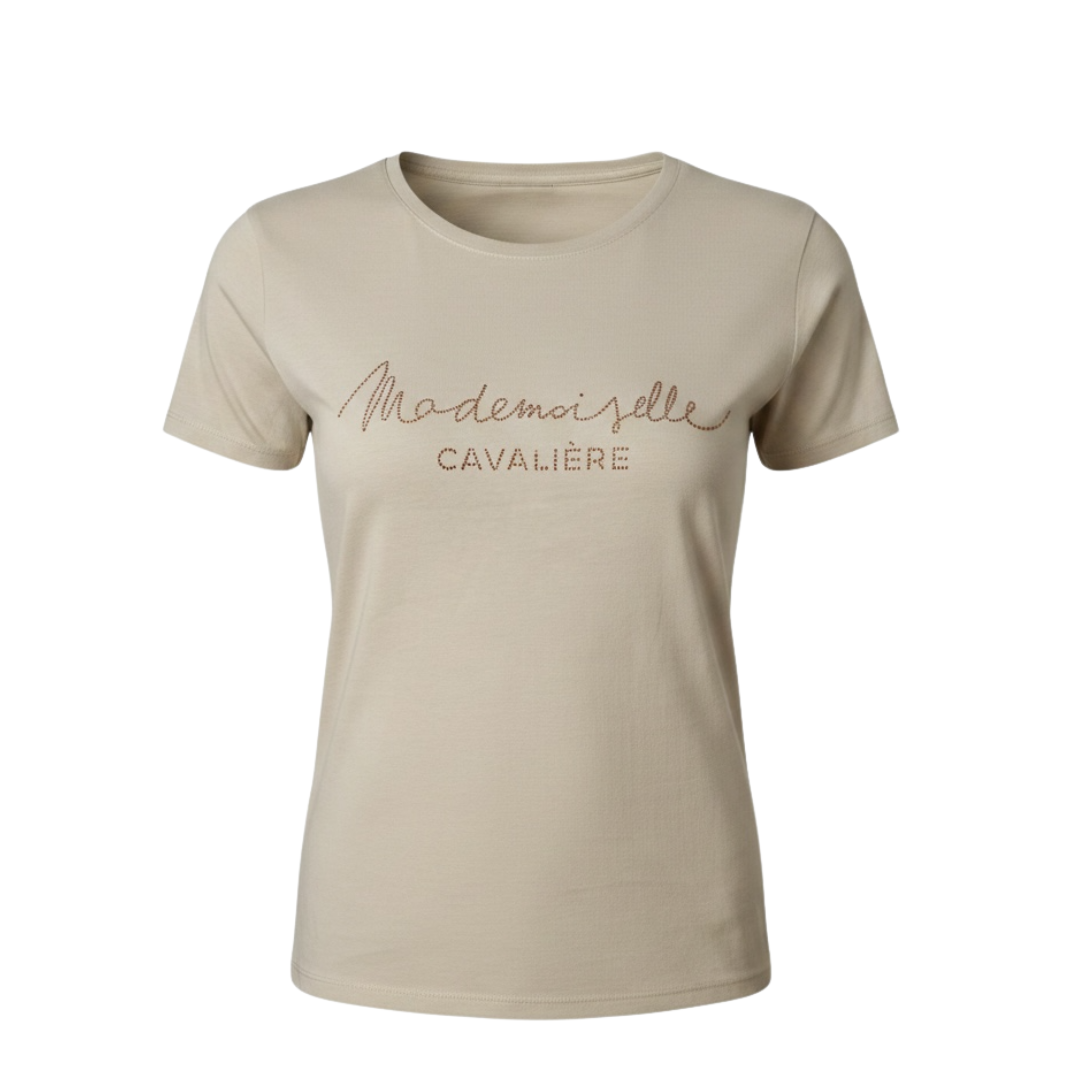 T-SHIRT MC SAND STRASS