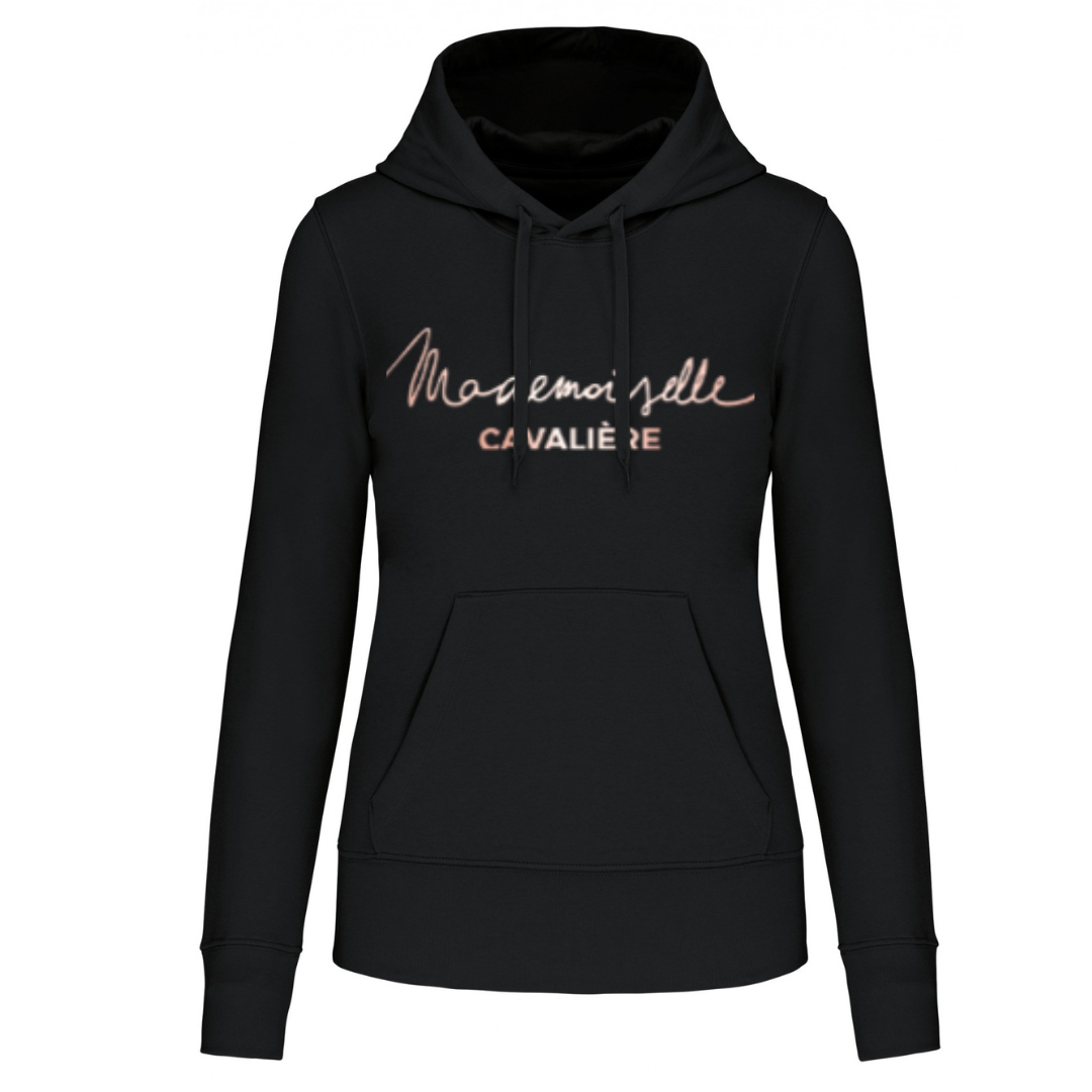 SWEAT CAPUCHE NOIR MC Logo au choix