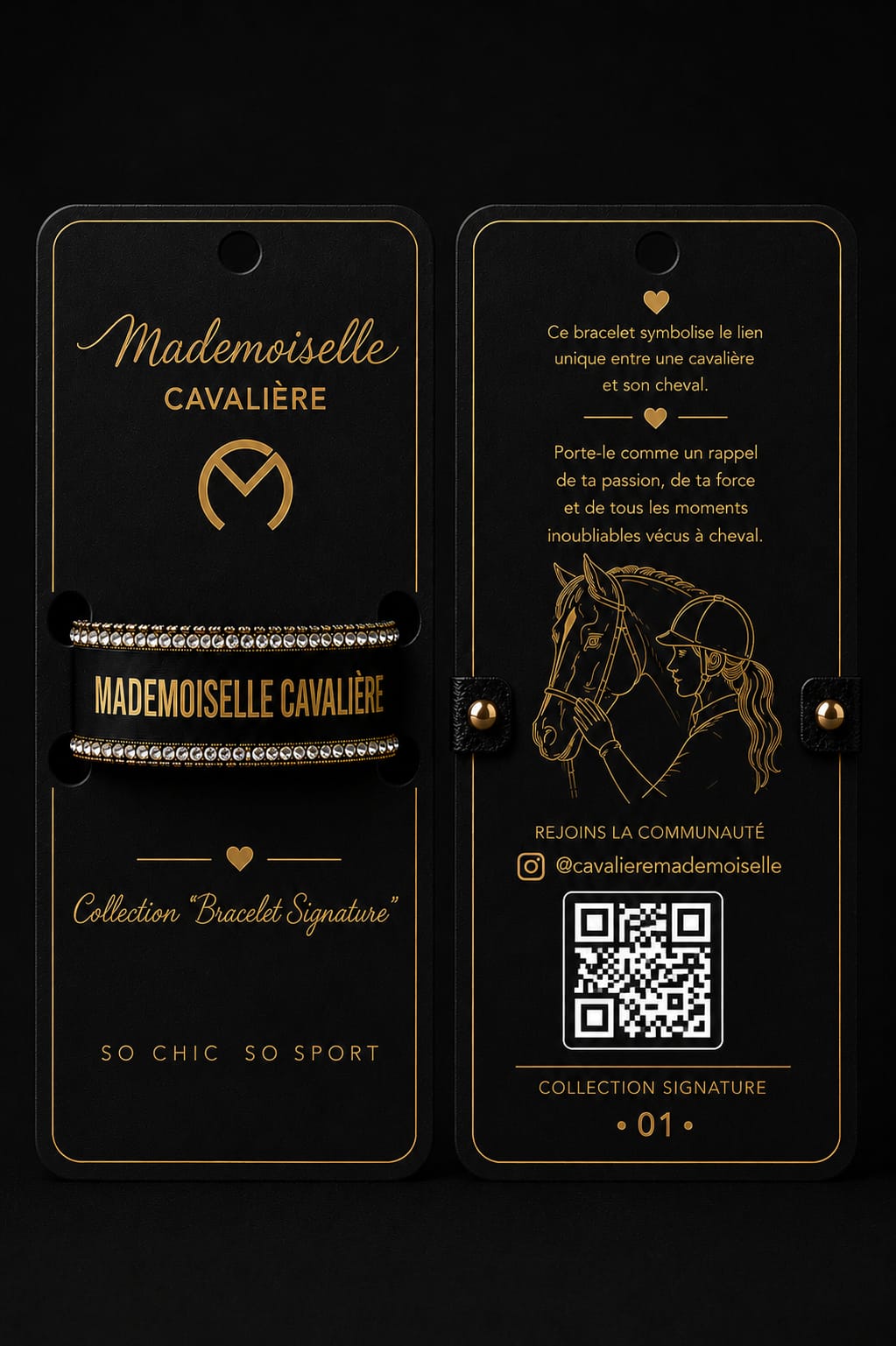 BRACELET MADEMOISELLE CAVALIÈRE