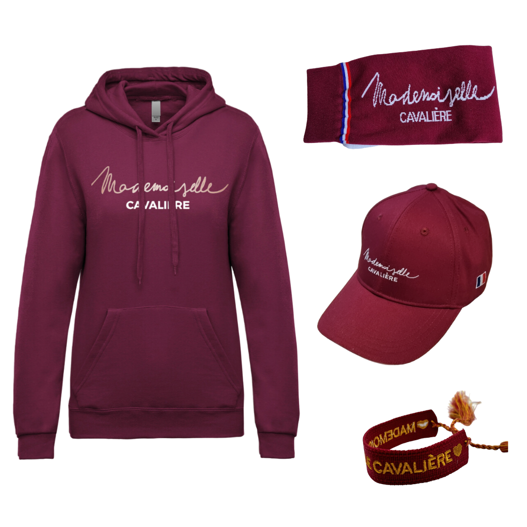 Pack WINE Sweat Capuche, Casquette, Bracelet & Chaussettes M.C