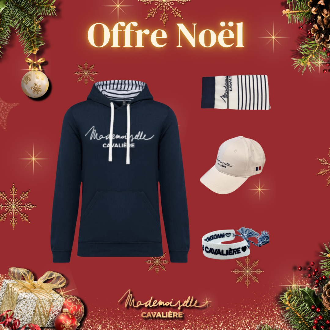 PACK M.C SWEAT MARINIÈRE, CASQUETTE, BRACELET & CHAUSSETTES