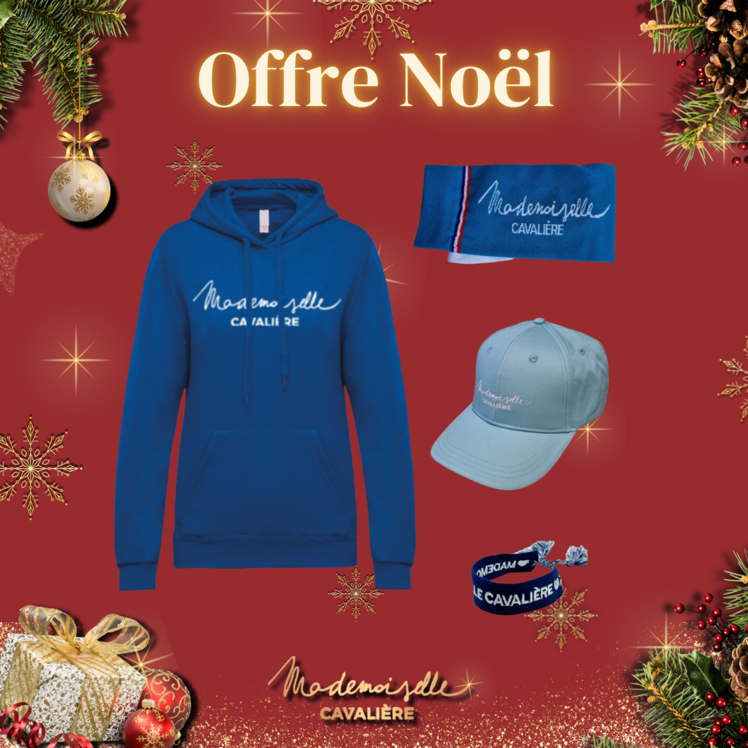 Pack ROYAL BLUE Sweat Capuche, Casquette, Bracelet & Chaussettes M.C