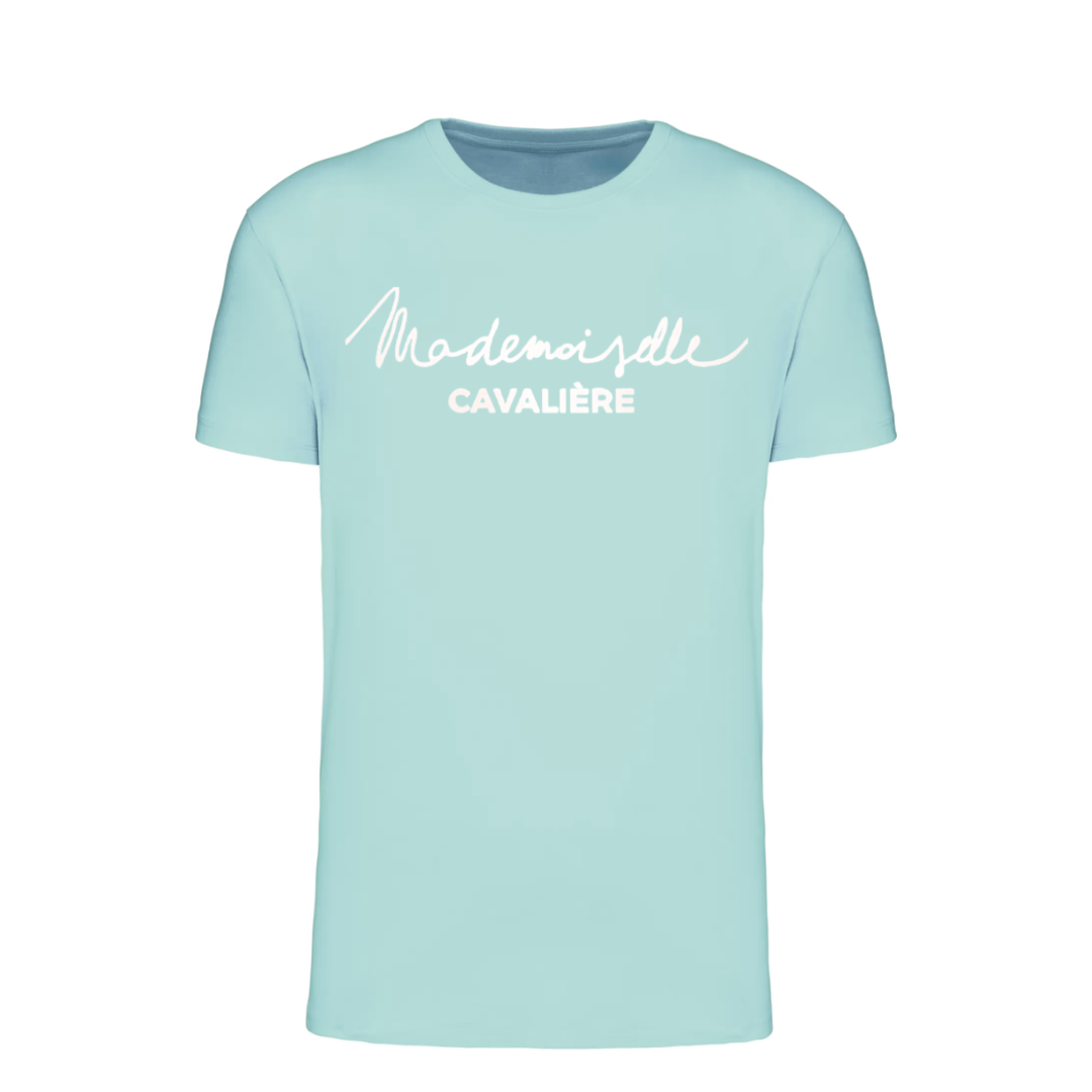 T-SHIRT FILLE ICE MINT / LOGO AU CHOIX