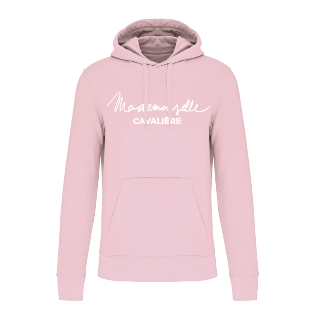 SWEAT FILLE PALE PINK / Logo au choix