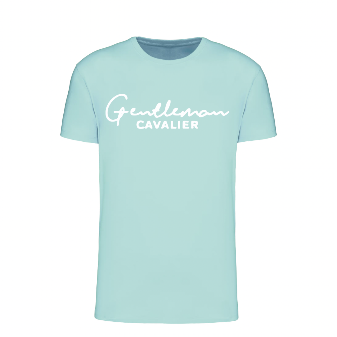 T-SHIRT GARÇON ICE MINT / BLANC